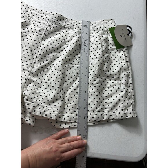 Kate Spade New York Target Mini Polka Dot Linen Shorts - Women's Size XL - Picture 3 of 10